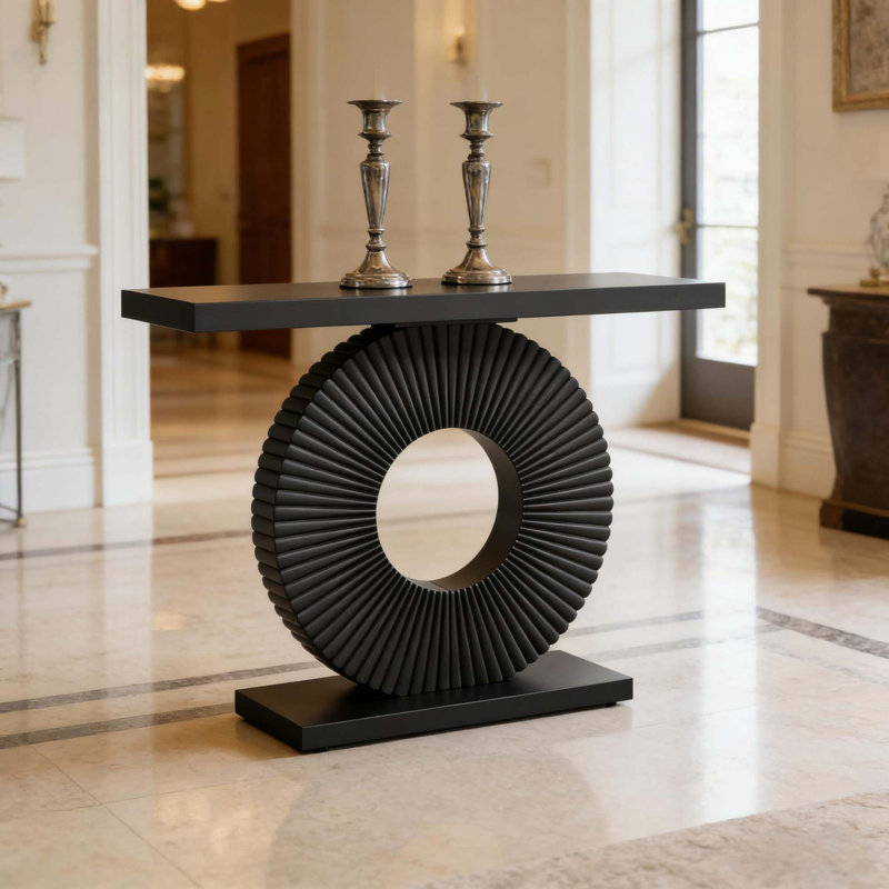 Modern Wood Console Table with Elegant Design