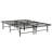Queen Mattress Foundation Bed Frame, Metal Bedroom Setup Frame For Size Mattress, Included, Black,-1945953269