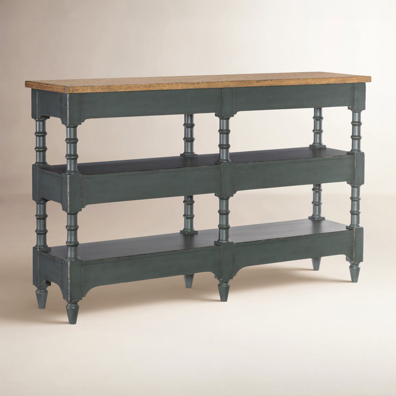Country Living 40" Console Table, Green
