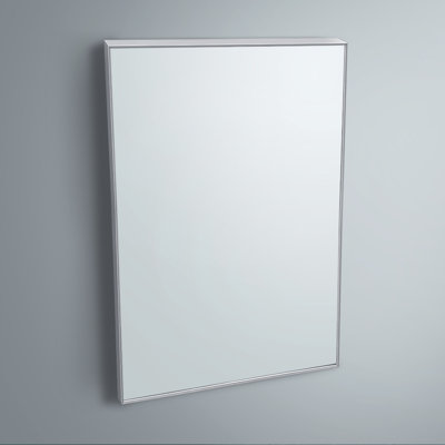 Akhavi Metal Flat Wall Mirror