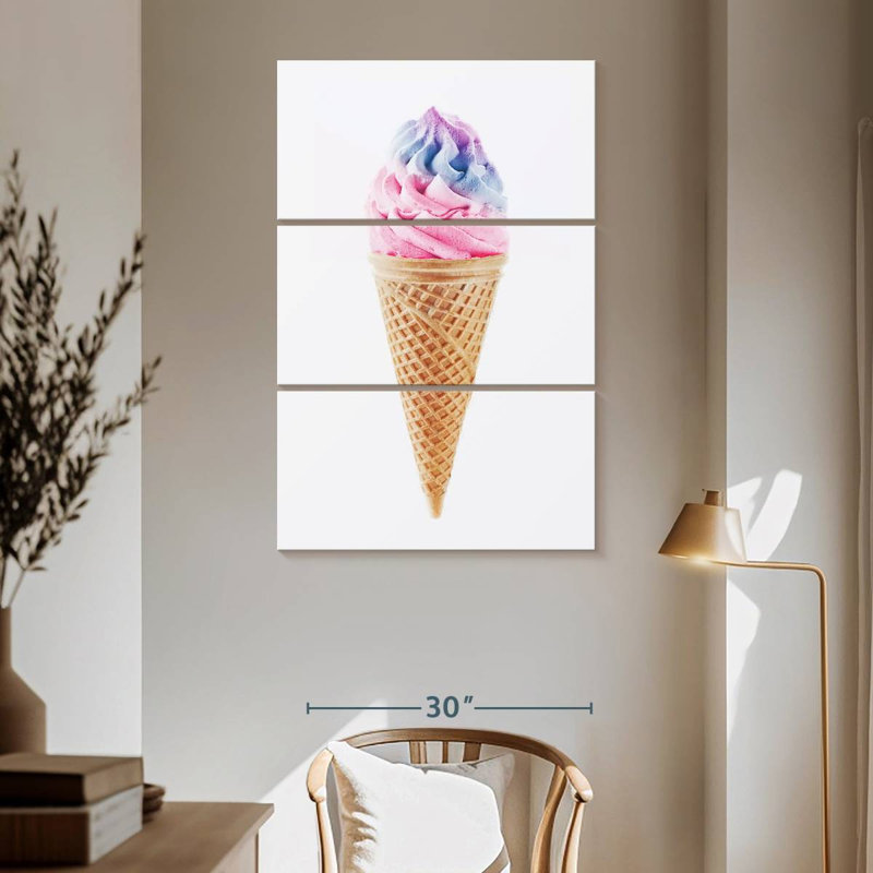 Crème glacée Yarlin, H 65 po x l 42 po