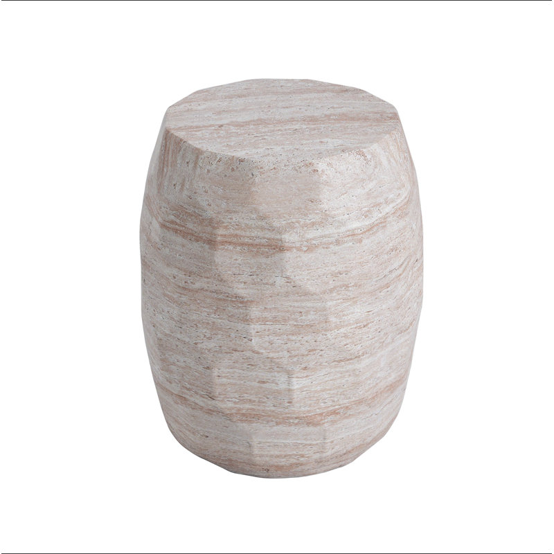 Table d'appoint d'extérieur / d'intérieur en béton léger