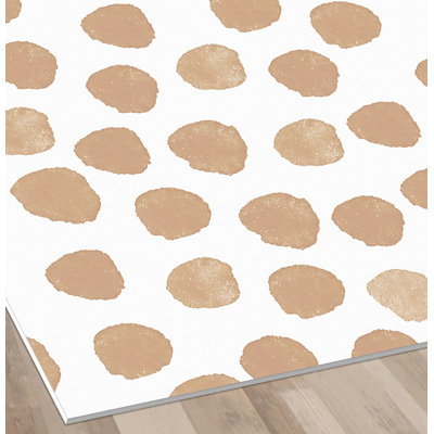 Desaulniers Vinyl Machine Printed Area Rug