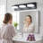  18" 3-Light Matte Black Dimmable LED Bathroom Vanity Light Modern Sconce Over Mirror-1476250431-1476250427