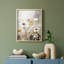 FLORAL Series CDxx - Impression encadrée de qualité supérieure - Prêt à accrocher - Aucun clou requis-1368378965-1368378961