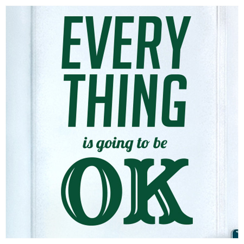 Wall Decal, Dark Green