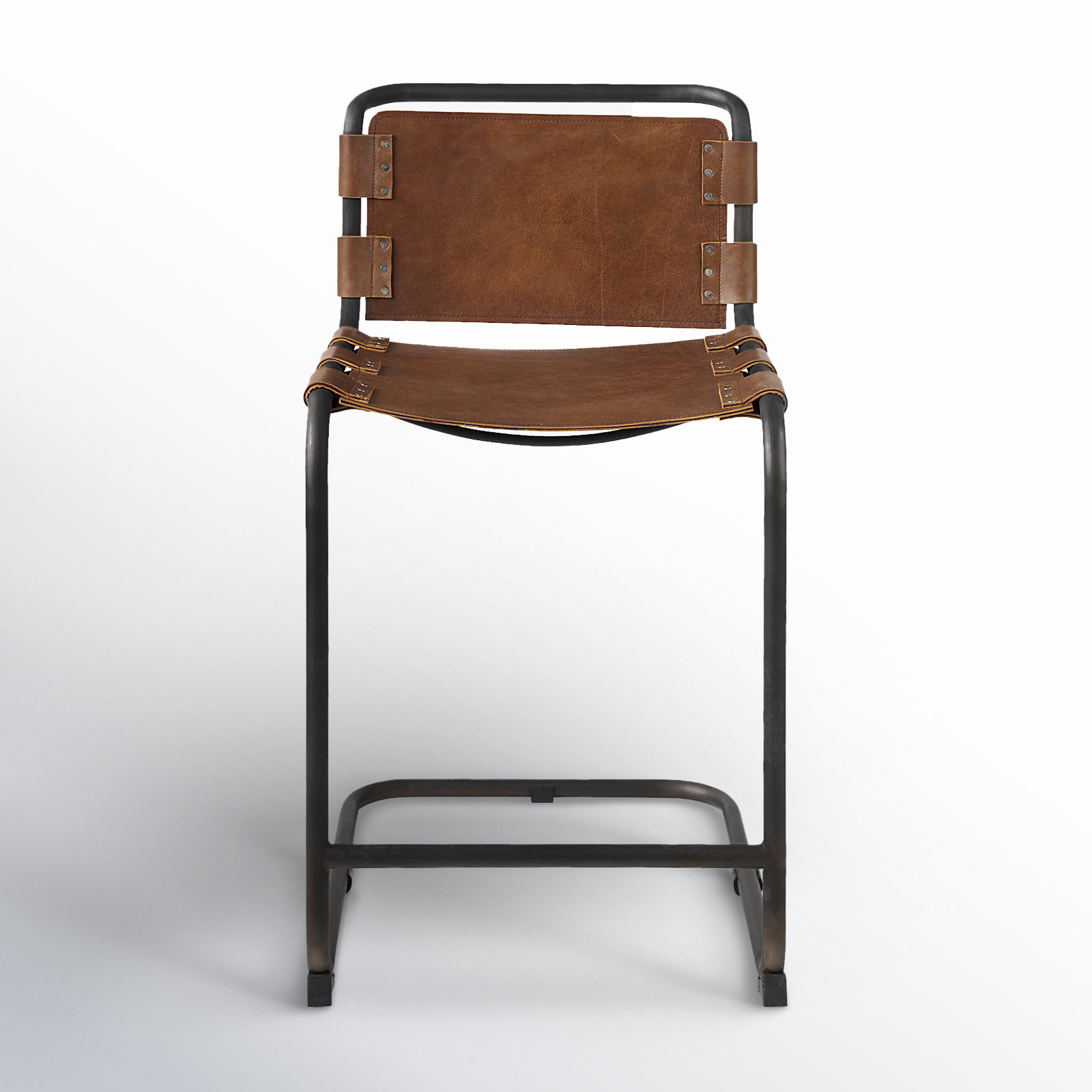 Otelia Counter & Bar Stool, Counter Stool (26” Seat Height),  Light Brown