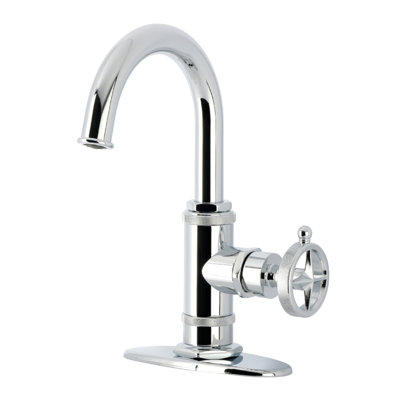 Kingston Brass Levante Single-Handle 1-Hole Deck Mount Bathroom Faucet