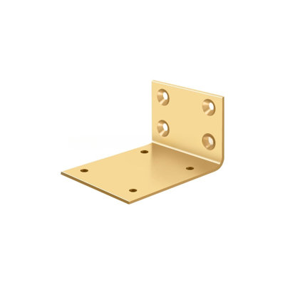 Solid Brass Jamb Bracket S.B