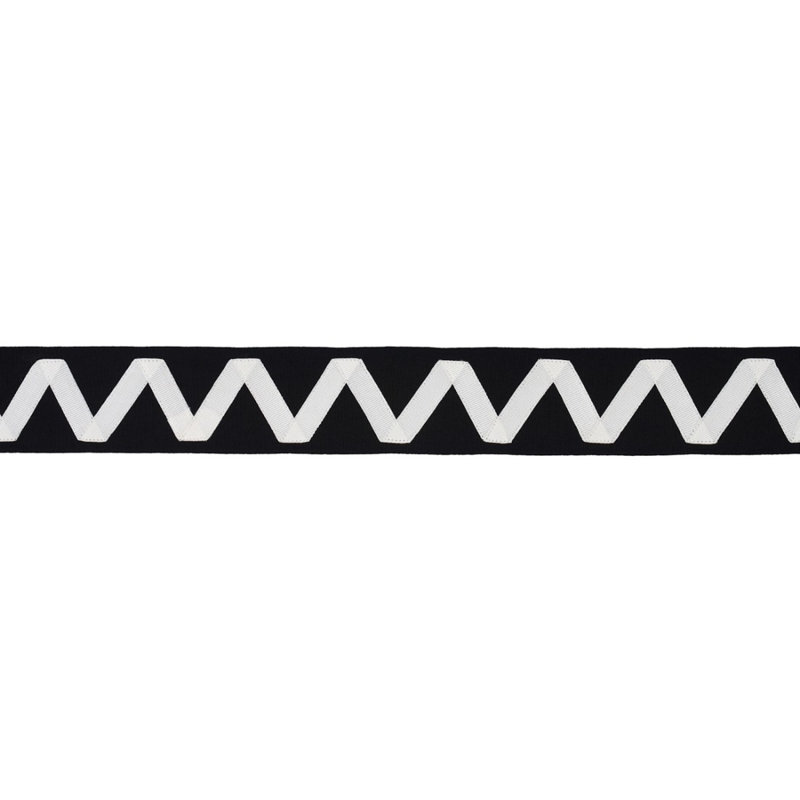 Legere Applique Tape, Ivory on Black