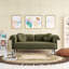 Causeuse en laine d'agneau moderne de 68,5 po Kirra-1375112747