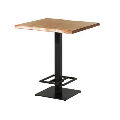 MELBOURNE 80 cm Acacia Rectangular Wood Top Dining Table