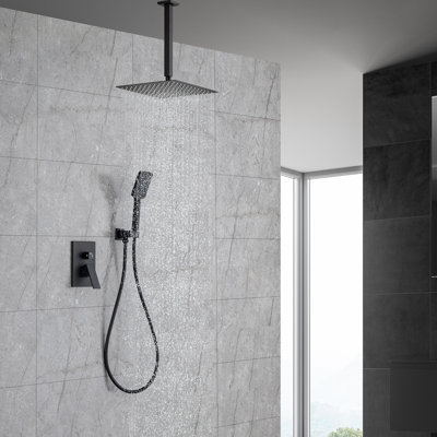 Système de douche complet avec valve brute