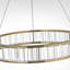 Chapman & Myers Iterna 30" Ring Chandelier with Alabaster-977471681