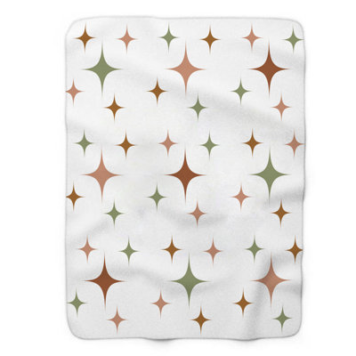 Boho Motifs - Couverture sherpa de qualité supérieure 1 pièce