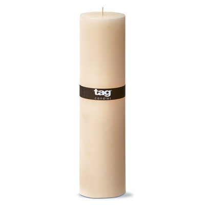 Unscented Pillar Candle