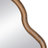 Pine Wood Curved Wall Mirror