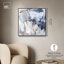 Décoration murale neutre bleue sur toile par Art Remedy-118174126-118174128