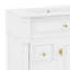 Meuble-lavabo 30 po avec lavabo, ensemble de meuble-lavabo autoportant avec tiroir rabattable, 2 tiroirs et tablette réglable-642793445-642793434