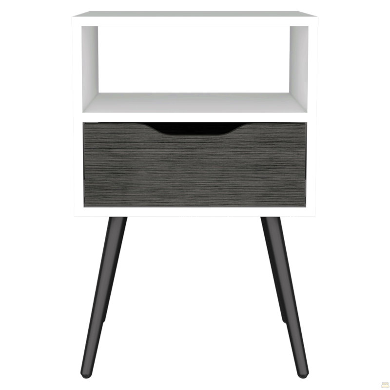 Table de chevet 1 tiroir 1 tablette