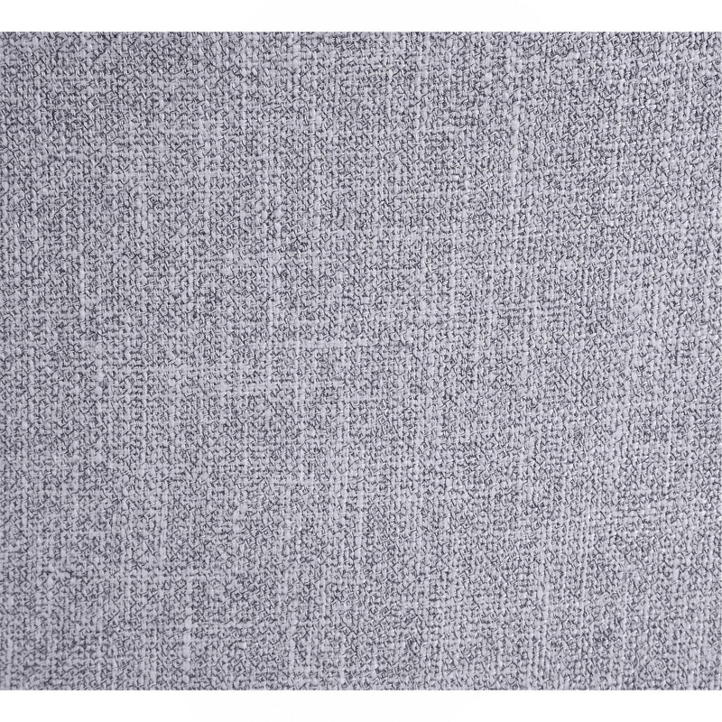 Ensemble de 2 chaises d'appoint Merel en lin gris et chêne gris