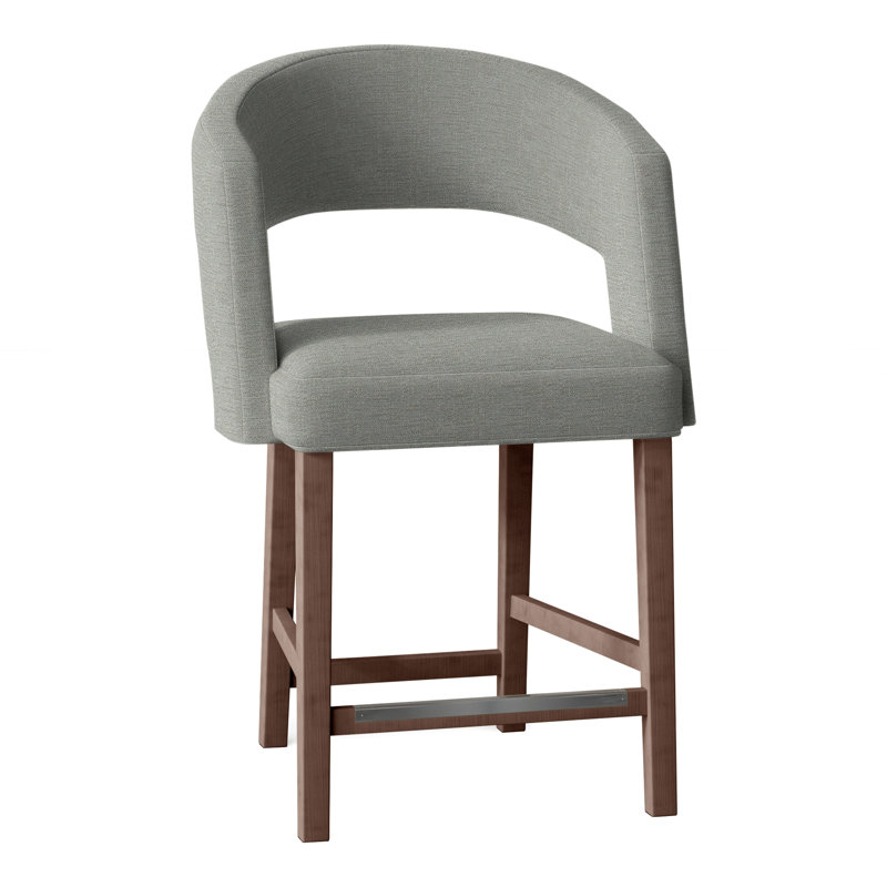 Tabouret de comptoir 26 po Bryant, Mastic 3152, Amande chamois