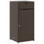 Garden Storage Cabinet 55X55x111 Cm Poly Rattan-1921411574