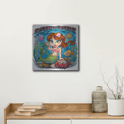 «Kid Mermaid Underwater Gabarit» par Flyland Designs