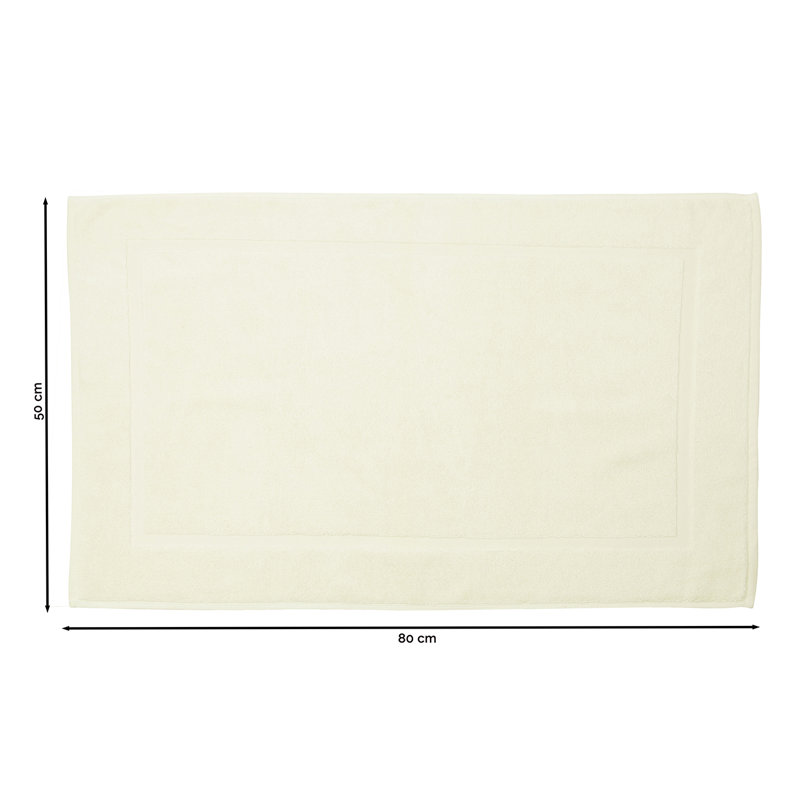Bath Rug, Natural brown