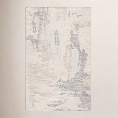 Noland Brushstrokes Hand-Tufted Abstract Rug