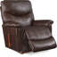 Fauteuil inclinable manuel berçant en cuir James-106885387