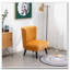 Fauteuil d'appoint en velours-1033517154