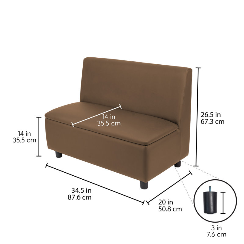 Canapé modulaire Kid Comfort - chocolat, Chocolat
