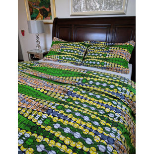 Mma Cotton Geometric Shapes Duvet Cover