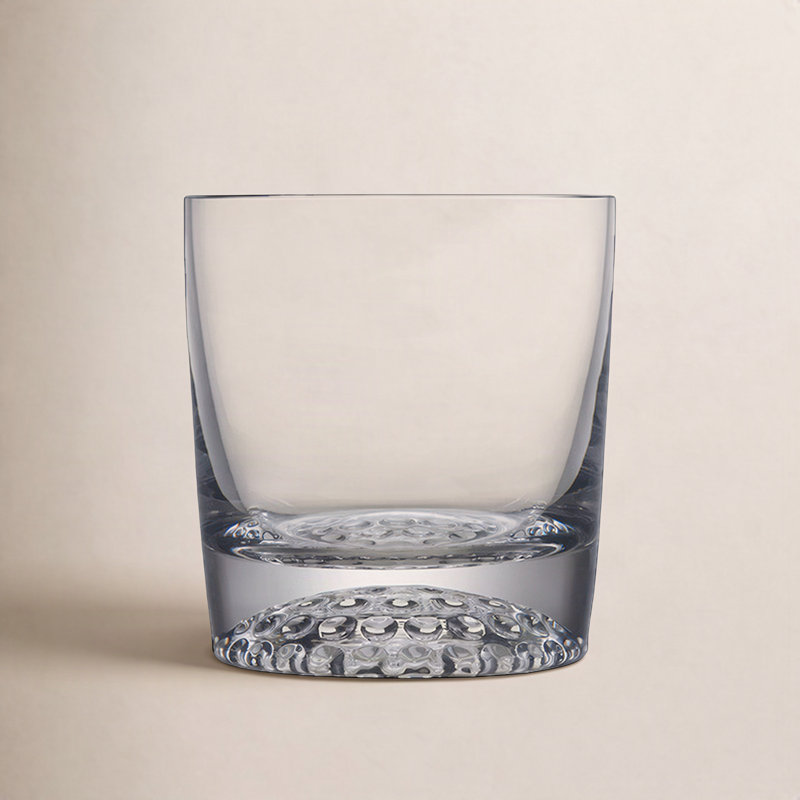 Ace 12.25oz. Handmade Crystal Whiskey Glass Set
