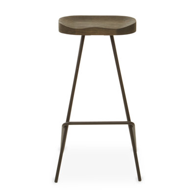 Counter Stool with Metal Frame