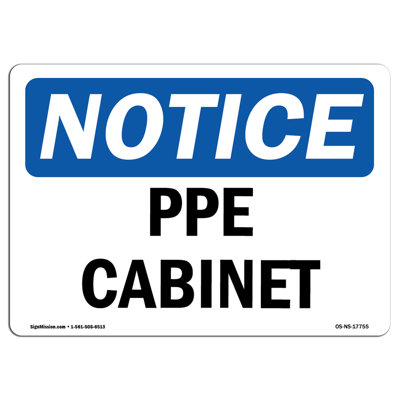 Panneaux de présentation de l'OSHA - panneau de garde-corps en EPI extrêmement durable Fabriqué aux États-Unis ou avec une étiquette en vinyle robuste pour protéger votre site de construction, votre zone de travail, votre entrepôt, votre atelier et