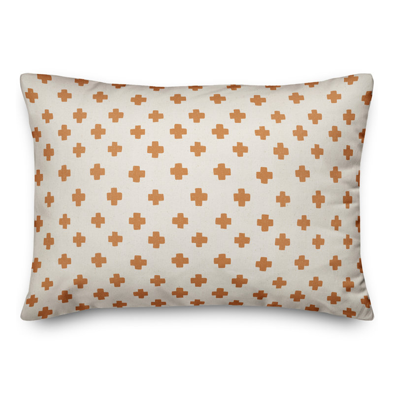 Housse et insert de coussin rectangulaire géométrique Swiss Cross