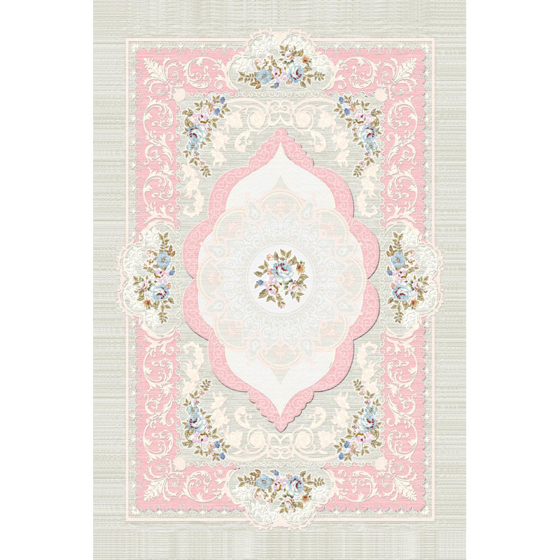 Tapis de qualité supérieure imprimé en 3D, 5,2 x 7,5 pieds, 100% polyester, 650 g / m² | Antibactérien, envers antidérapant en PVC, lavable à la machine | Idéal pour le salon, la chambre à coucher et la maison, hauteur des poils doux: 0,3 po