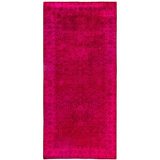 Overdyed One-of-a-Kind 4' 9" X 10' 2" Hand Knotted Area Rug