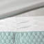 Édredon 8 pièces pour grand lit / gris, facile à rembourrer et à coordonner / gris, tissu en microfibre, jupe de taie décorative européenne incluse-119448575