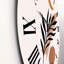 Horloge murale moderne Abstact Minimal Sun, Moon & Tropical Palm Leaf I-60328559