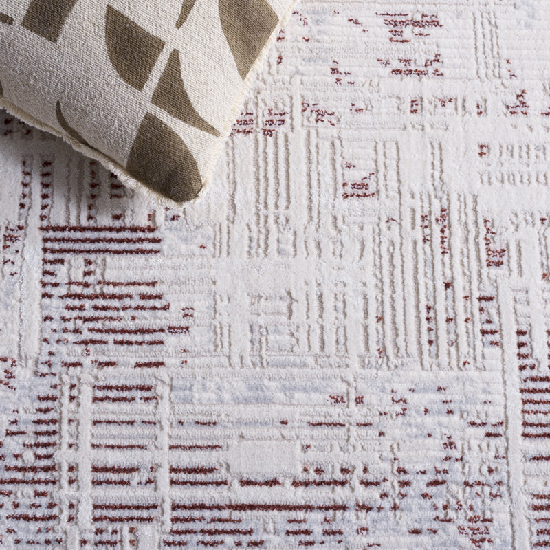 Whisper Performance Abstract Indoor Rug, Runner 2'2" x 8'