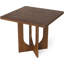 Dining Table with Wood Base