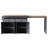 74.5 Inch Kitchen Island With Spice Rack & Dining Feature - Grey Extendable Storage Space-86639638