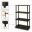 Johnston 4 Tier Toolless Assembly Shelving Unit Bookcase-21216367