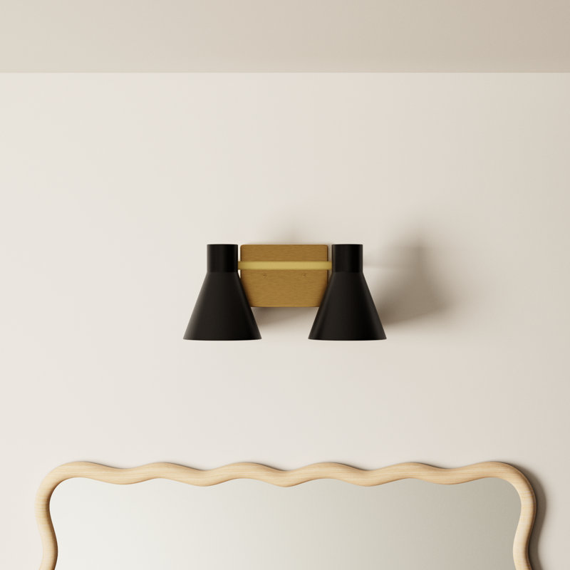 Byers 2 - Light Dimmable Vanity Light, Gold, No