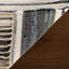 Diora Denim Bohemian Striped Rug-1918872251