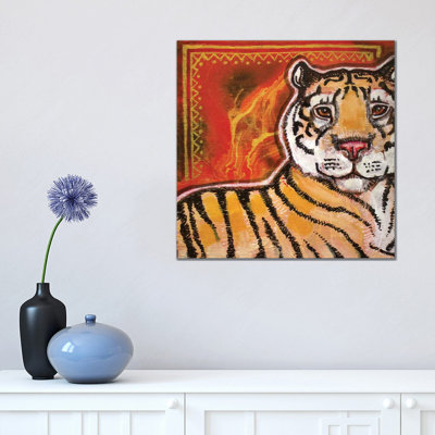 Tiger by Lynnette Shelley - Painting on Canvas