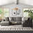 Eastep Upholstered U-Shaped Sectional Left Hand Facing